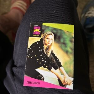Pro set Super Stars Music Cards number43 Debbie Gibson